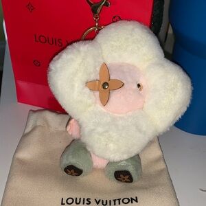 Designer inspired Vivienne Plush bag/purse charm Keychain